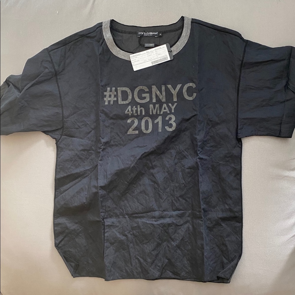 Dolce & Gabbana runway tshirt from NY Fashion week
